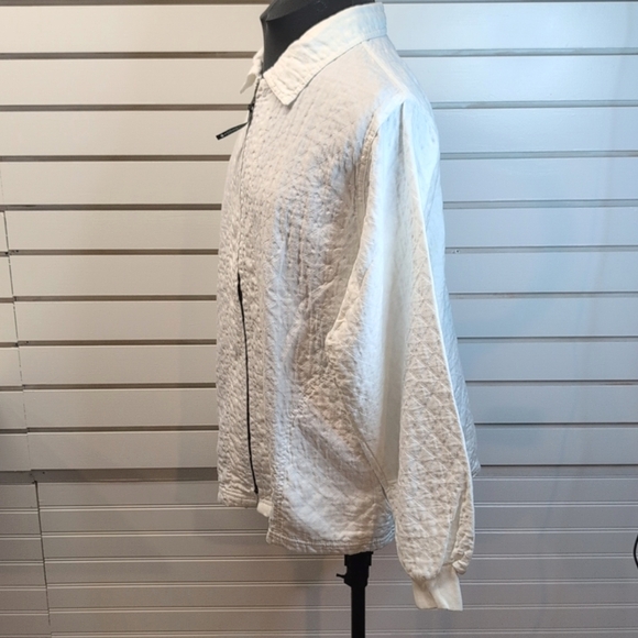 EZZEWEAR NWT Quilted 100% Cotton Light Weight Jacket Size M - Picture 3 of 8